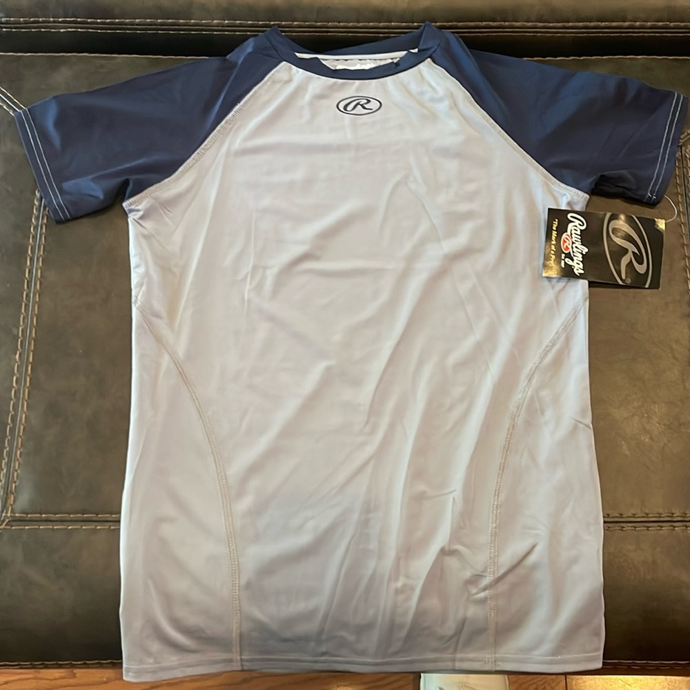 Brand New Youth Rawlings DriFit Baseball Shirt